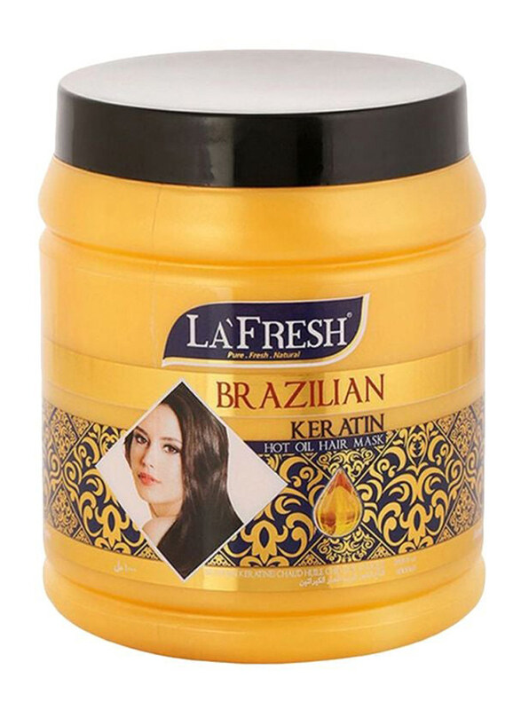 

La Fresh Hot Oil Brazilian Hair Mask for All Hair Type, 1000ml