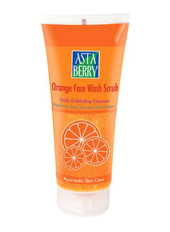 

Asta Berry Orange Face Wash Scrub, 120ml