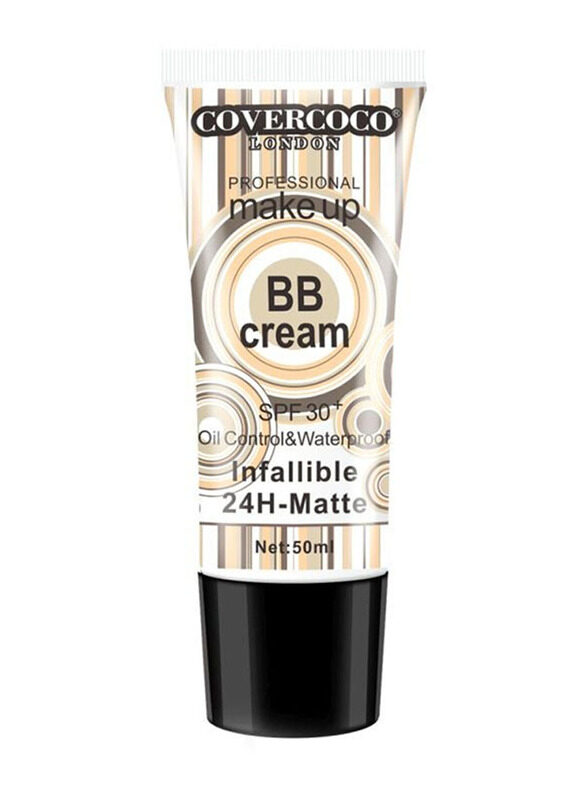 

Covercoco London Oil Control BB Cream SPF 30 Plus, 02 Natural, Beige