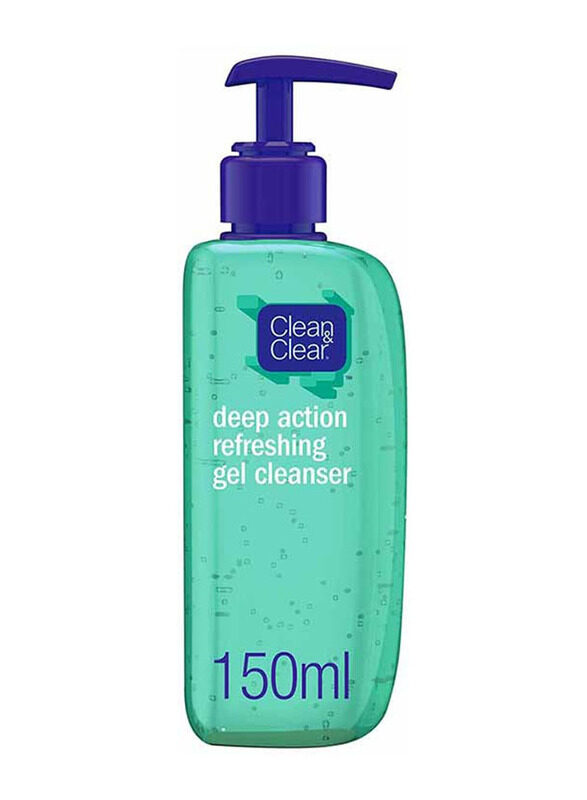 

Clean & Clear Deep Action Refreshing Gel Cleanser, 150ml
