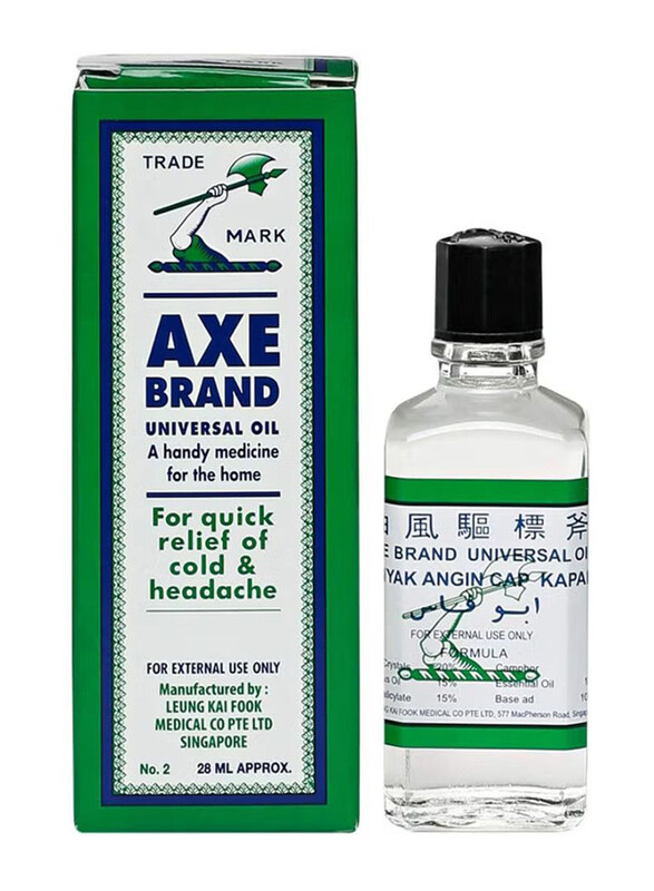 

Axe Cold & Headache Quick Relief Universal Oil, 28ml