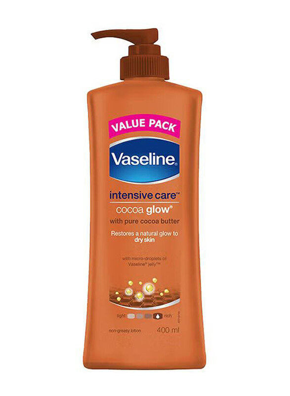 

Vaseline Intensive Care Cocoa Glow Body Lotion, 400ml