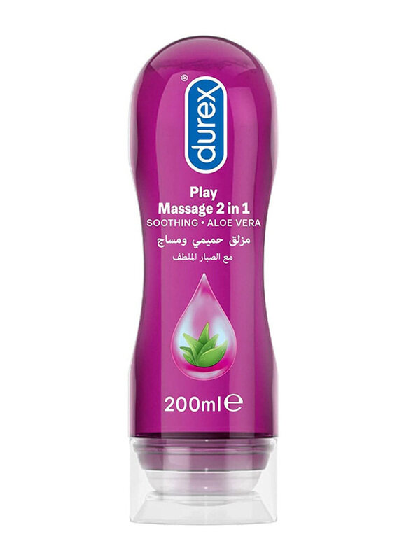 

Durex Play Original Aloe Vera Massage 2-in-1 Soothing Gel, 200ml