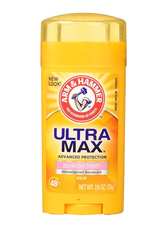 

Arm & Hammer Ultra Max Powder Fresh Antiperspirant Deodorant, 2.6 Oz