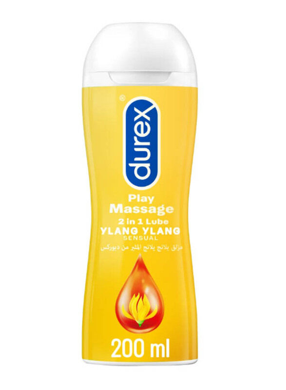 

Durex Play Massage 2-in-1 Lube Ylang Ylang Sensual Gel, 200ml