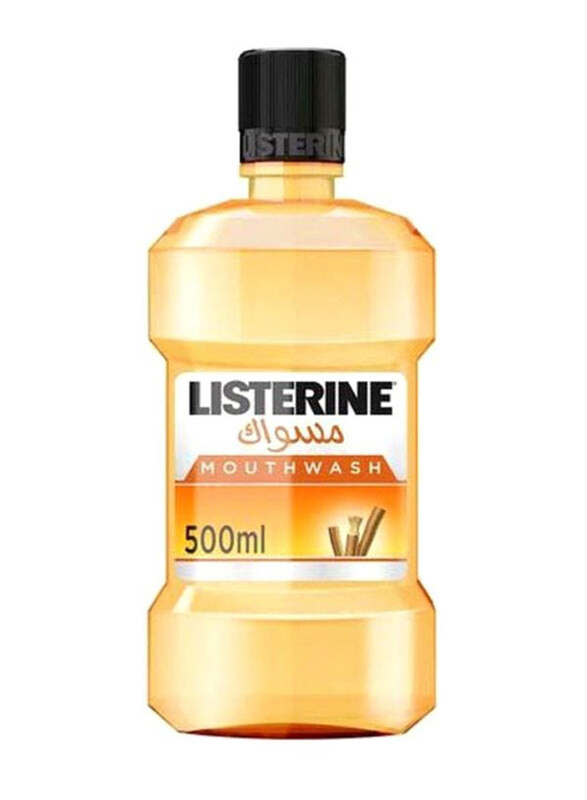 

Listerine Miswak Beige Mouthwash, 500ml