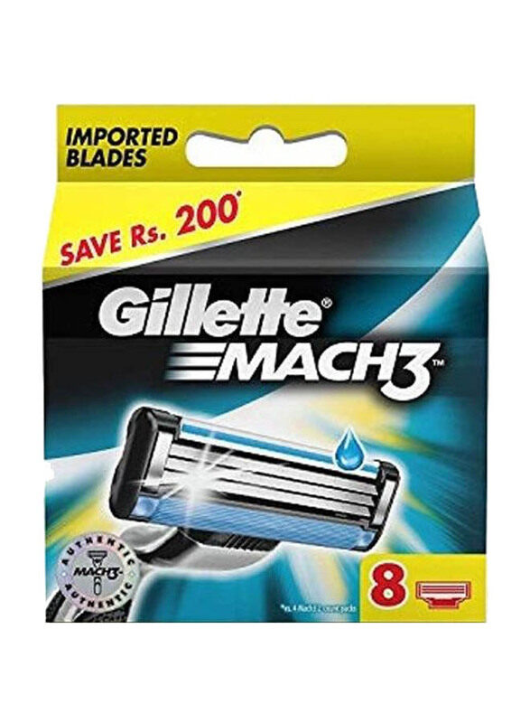 

Gillette Mach 3 Cartridge Set, 8 Pieces