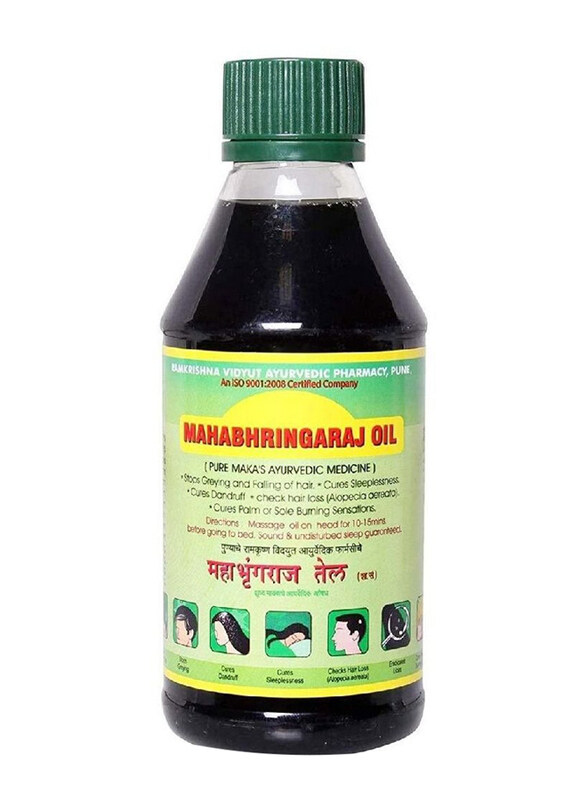 

Maka Mahabhringaraj Ayurvedic Hair Oil, 100ml