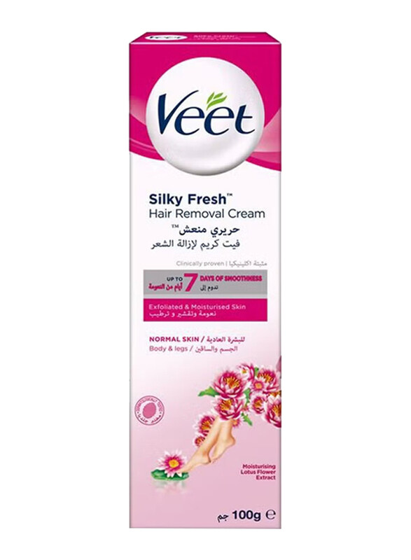 

Veet 7 Days of Smoothies Normal Skin Hair Removal Cream, 100gm