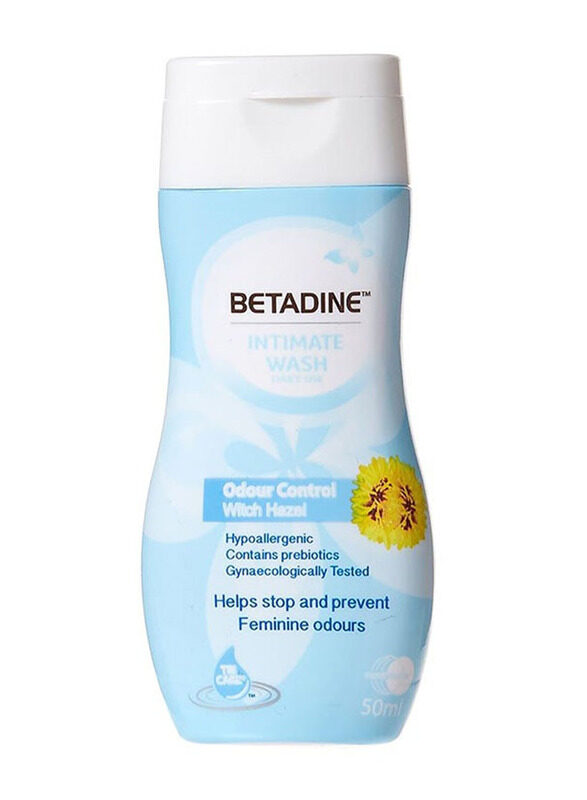 

Betadine Intimate Wash Odour Control Witch Hazel, 50ml