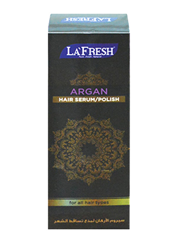 

La Fresh Argan Hair Serum Polish for All Hair Types, 100gm