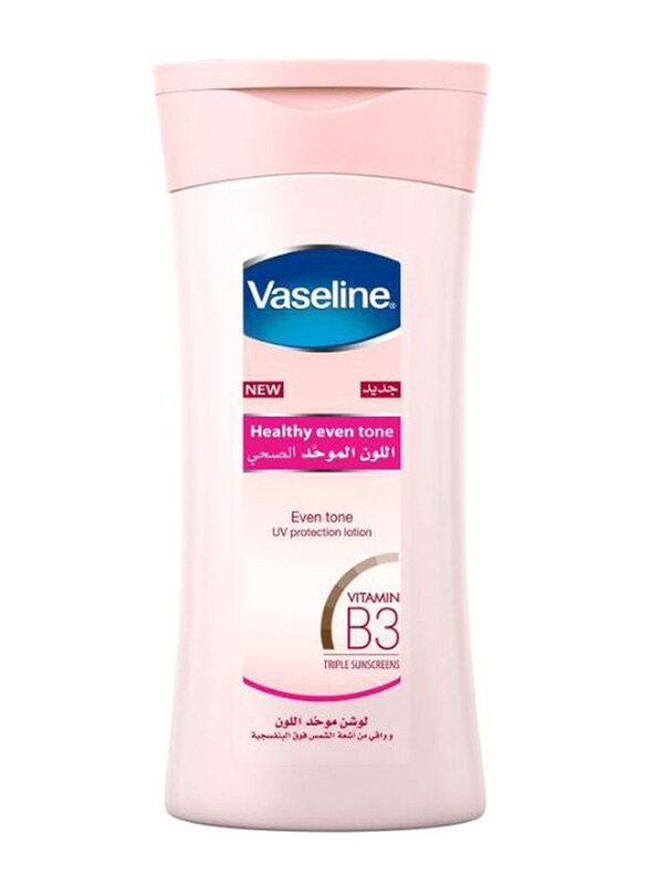 

Vaseline Healthy Even Tone Vitamin B3 Triple Sunscreen For Uv Protection Body Lotion, 400ml