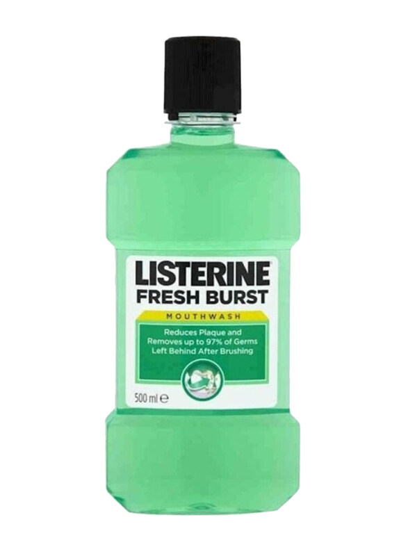 

Listerine Green Fresh Burst Mouthwash, 500ml