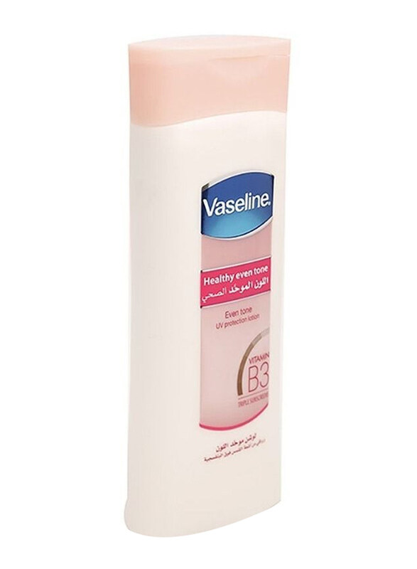 

Vaseline Healthy Even Tone with Vitamin B3 Triple Sunscreen for UV Protection Body Lotion, 400ml