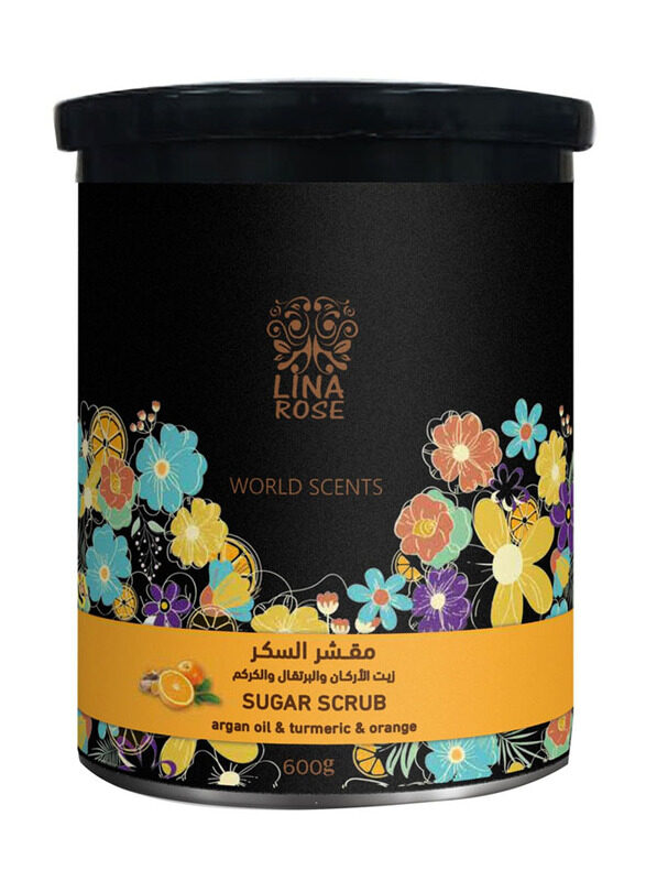 

Lina Rose Sugar Scrub with Argan Oil, 600gm