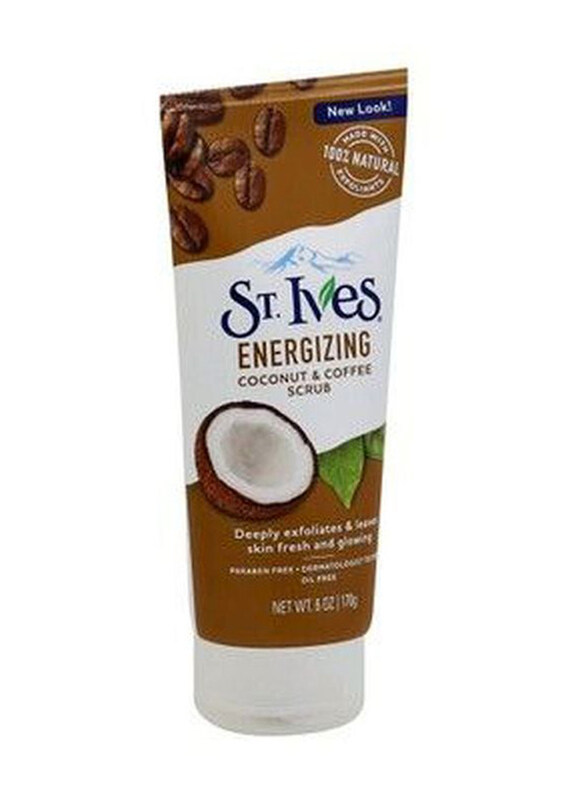 

St. Ives Energizing Coconut & Coffee Face Scrub, 170gm