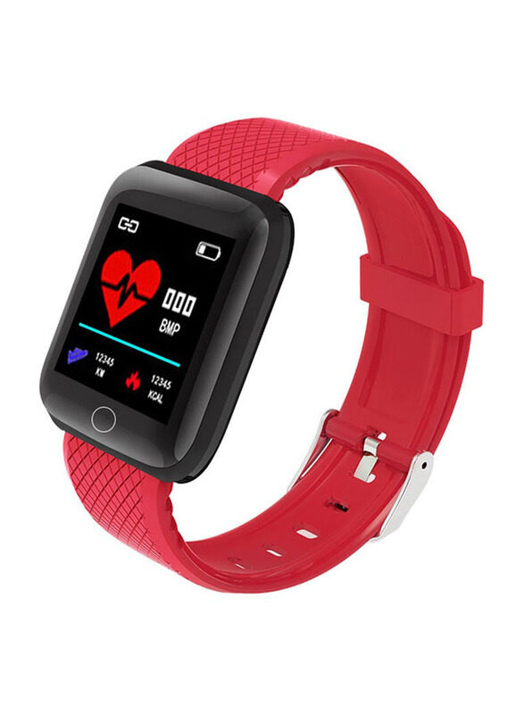 

Generic 38mm Smart Bracelet, J4677R-KM, Red/Black