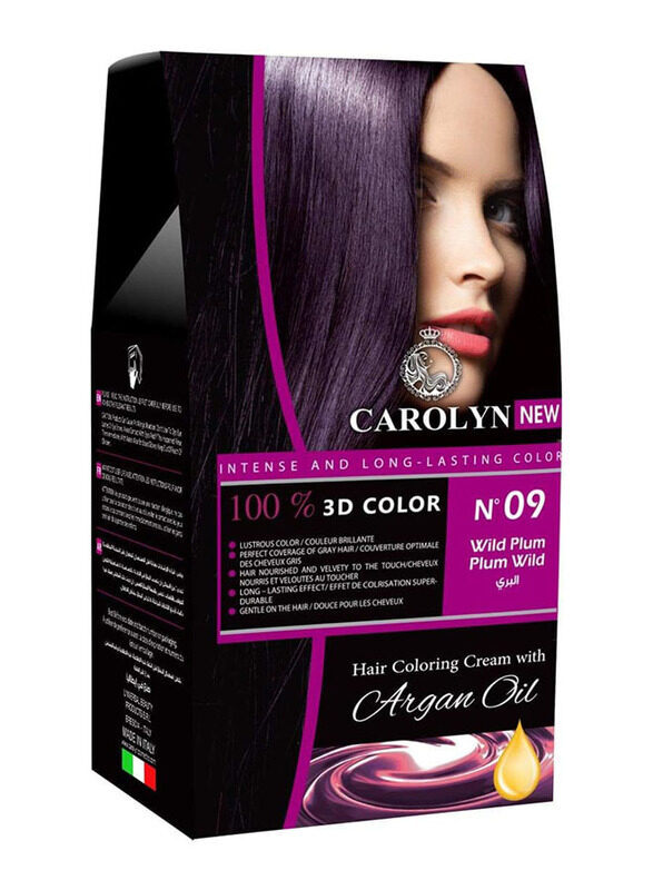 

Carolyn Hair Colouring Kit, 50ml, No.09 Wild Plum