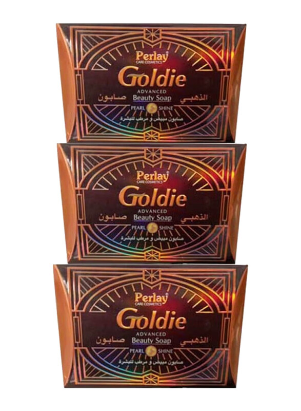 

Parley Goldie Whitening & Moisturizing Soap, 3 x 100gm