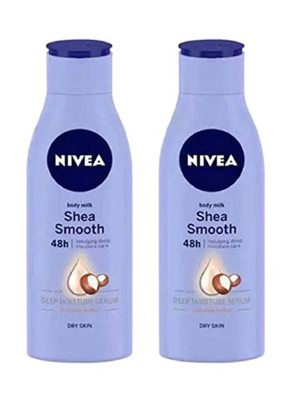 

Nivea Shea Smooth Body Milk, 2 x 250ml