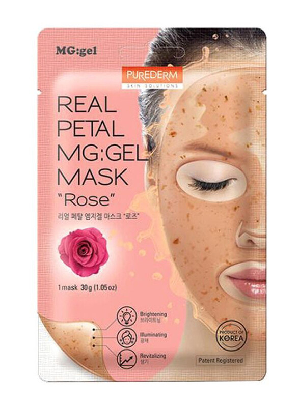 

Purederm Real Petal MG Gel Mask, 30 gm