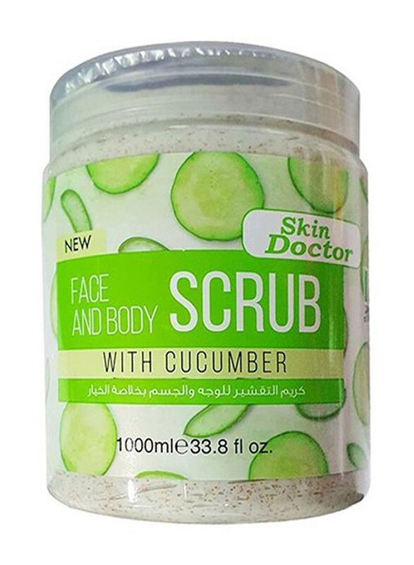 

Skin Doctor Face and Body Scrub with Cucumber, 1000ml