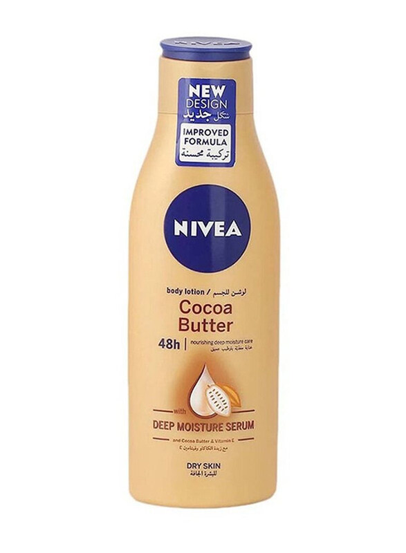 

Nivea Cocoa Butter Body Lotion with Deep Moisture Serum, 250ml