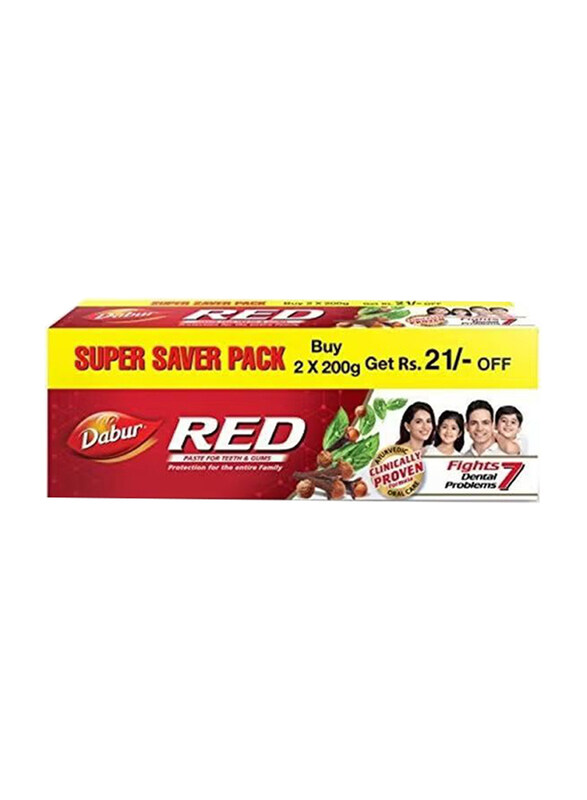 

Dabur India's No.1 Ayurvedic Paste, 2 x 200g