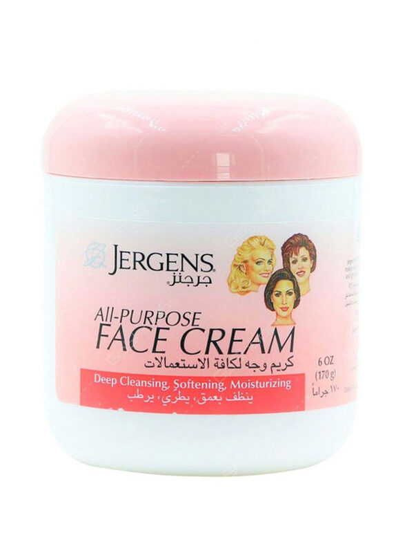 

Jergens Deep Cleansing All Purpose Face Moisturizing Cream, 170g