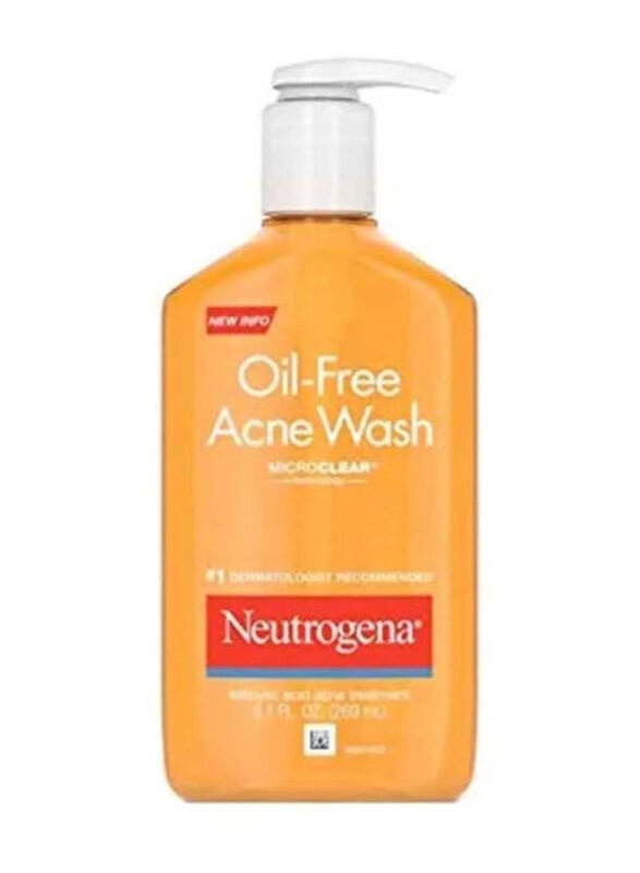

Neutrogena Oil-Free Acne Wash, 269ml, 3 Pieces