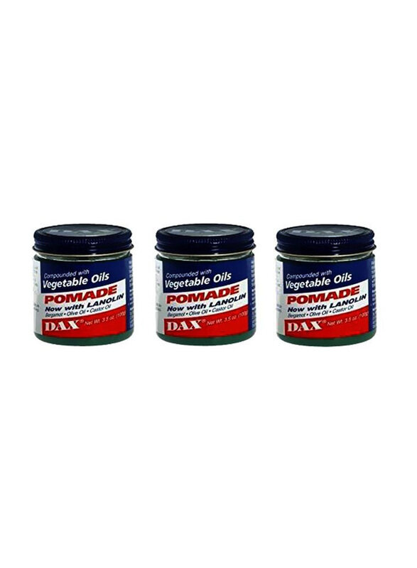 

Dax Vegetable Oil Pomade, 3 Pieces