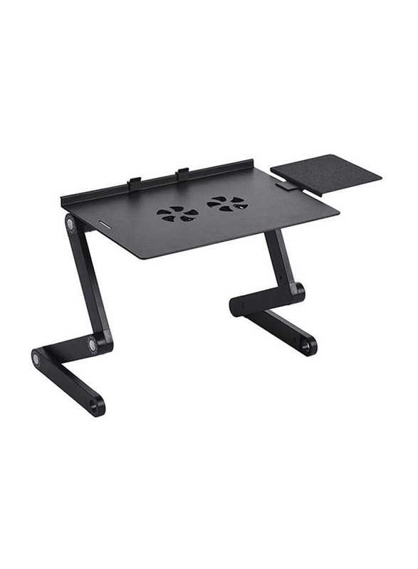 

Generic Aibecy Foldable Laptop Table Stand, Black