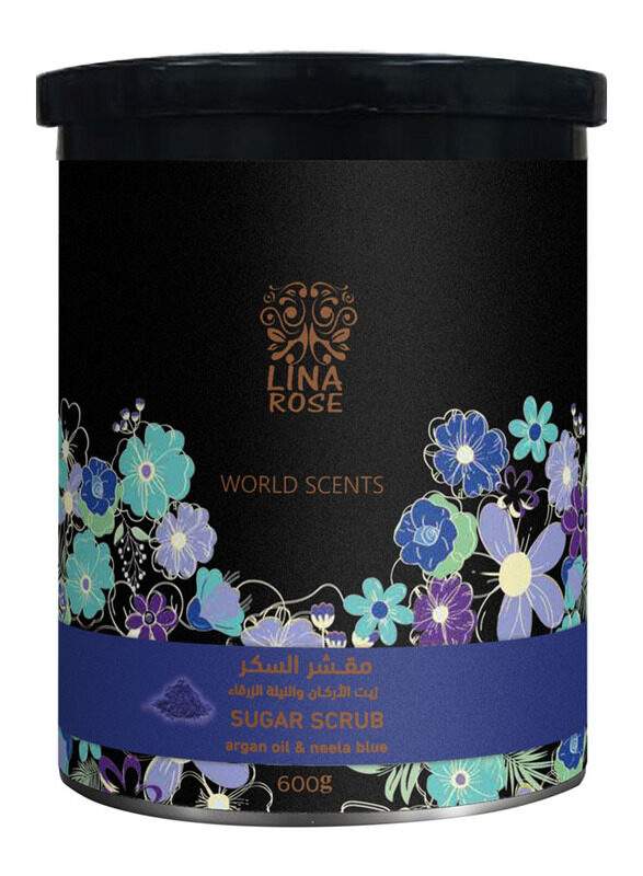 

Lina Beauty Sugar Scrub with Argan Oil and Blue Neela, 600g