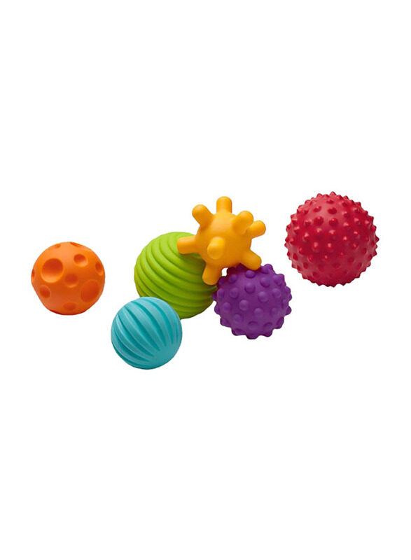 

Infantino Textured Multi Ball Set, 6 Pieces, Multicolour