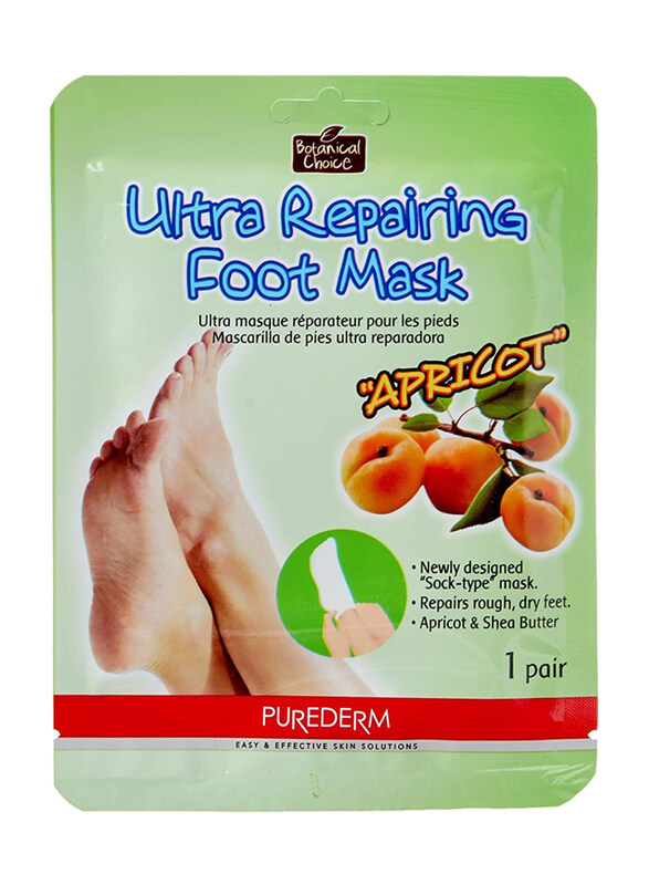 

Purederm Ultra Repairing Foot Mask with Appricot, 15gm