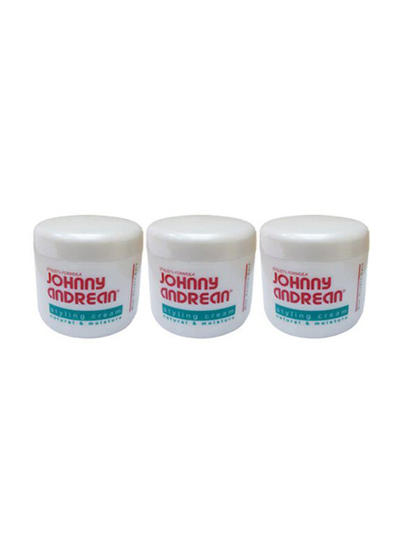 

Johnny Andrean Hair Styling Cream, 3 x 250gm