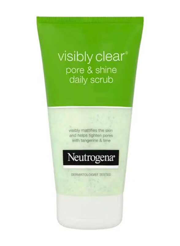 

Neutrogena Visibly Clear Pore & Shine Daily Scrub, 150ml