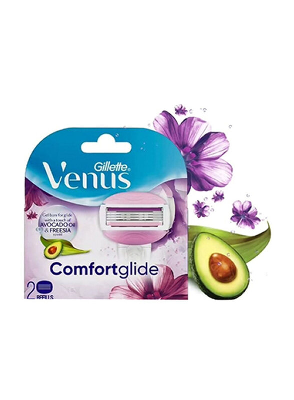 

Gillette Venus Comfortglide Razors, 2 Pieces