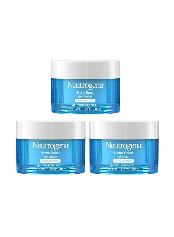 

Neutrogena Hydro Boost Water Gel with Hyaluronic Acid, 48gm, 3 Pieces