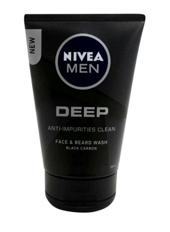 

Nivea Deep Face & Beard Wash, 100ml
