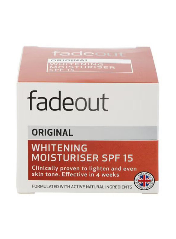 

Fadeout SPF 15 Original Whitening Moisturiser, 50ml