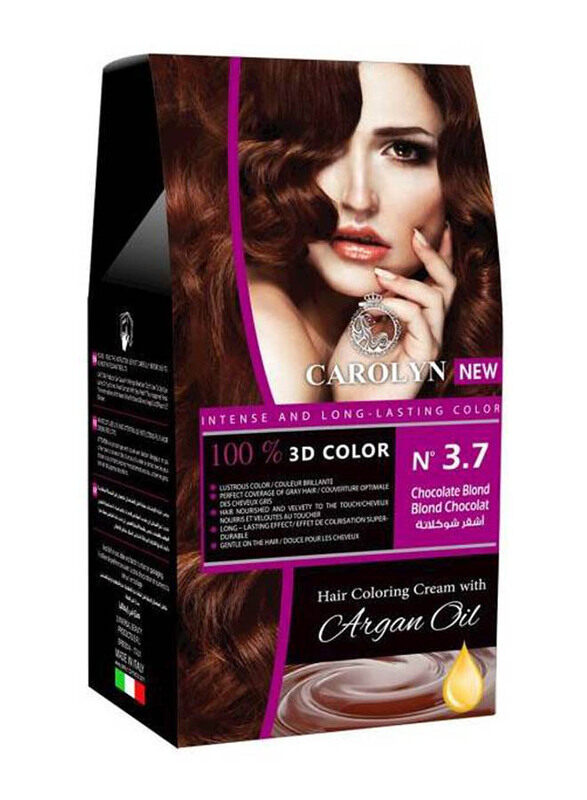 

Carolyn Hair Colouring Cream With Argan Oil, 50ml, Chocolate Blond