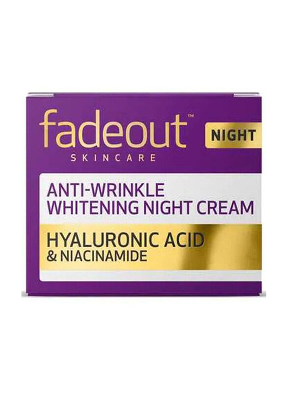 

Fadeout Anti-Wrinkle Whitening Night Cream, 50ml