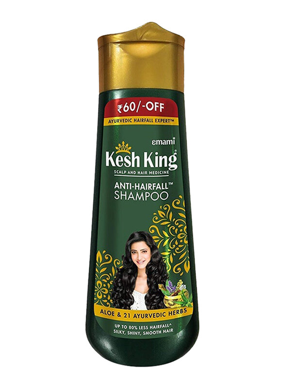 

Kesh King Scalp & Hair Medicine Anti Hairfall Shampoo for All Hair Types, 340ml