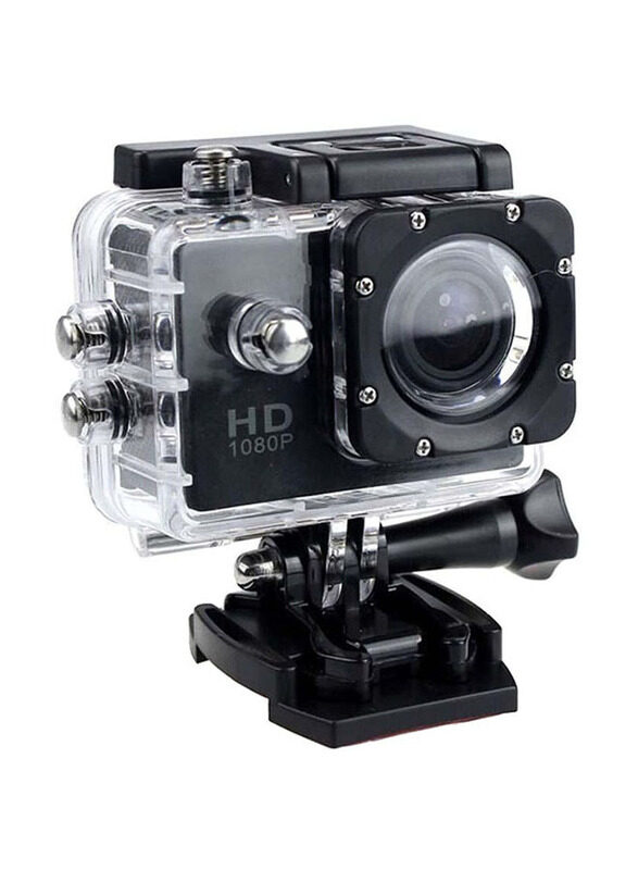 

Generic SJ4000 Water Resistant Full HD Sports Action Camera, 12MP, Black