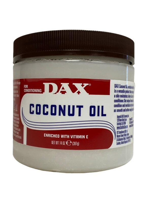 

Dax Coconut Oil Enriched with Vitamin E for All Hair Types, 397gm