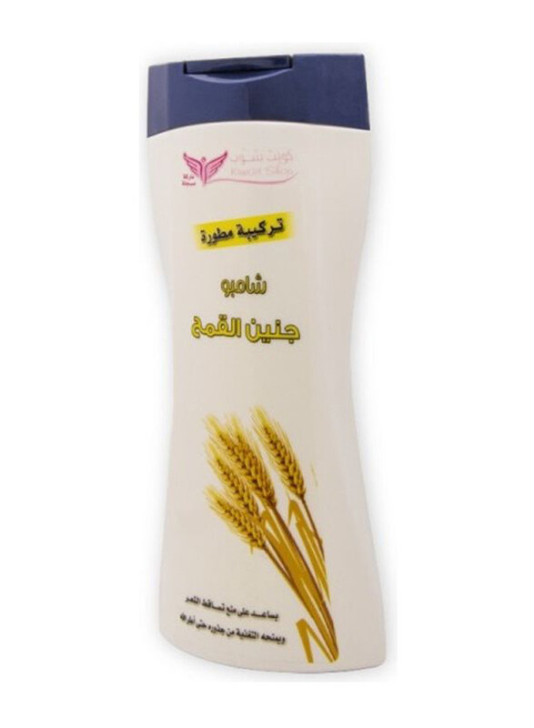 

Kuwait Shop Wheat Germ Shampoo White for All Hair Types, 450ml