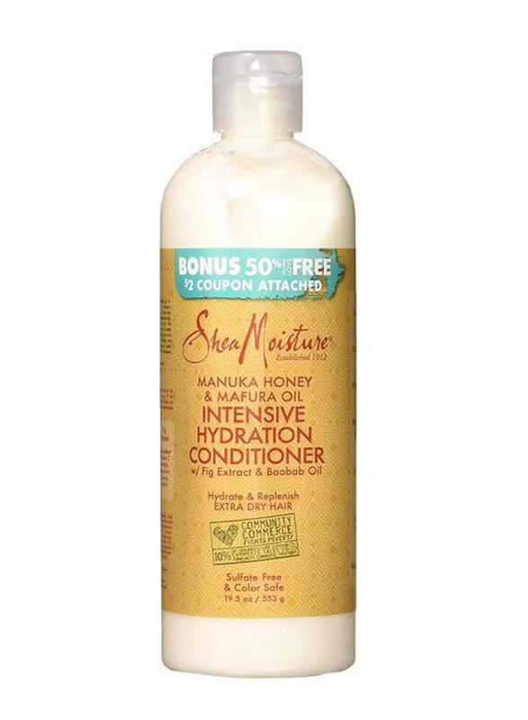 

Sheamoisture Manuka Honey & Mafura Oil Intensive Hydration Conditioner, 19.5oz