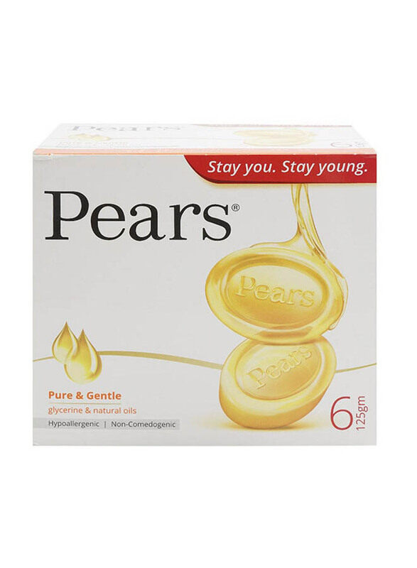 

Pears Pure Gentle Glycerine and Natural Oil Soap, 125g