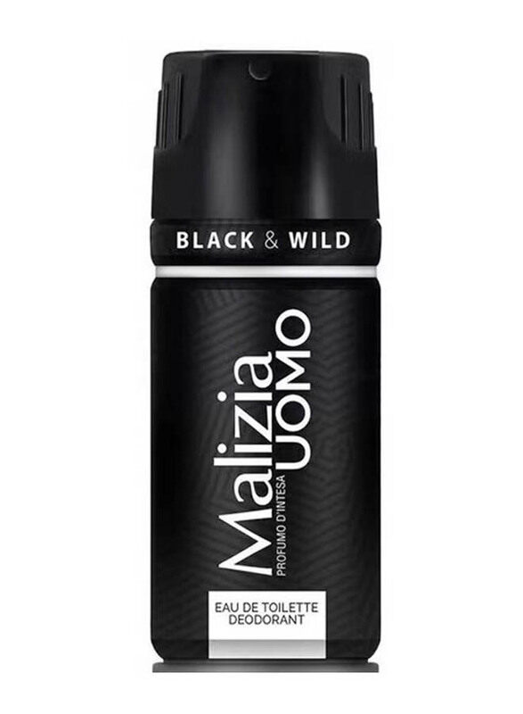 

Malizia Uomo Black & Wild Deodorant Body Spray, 150ml